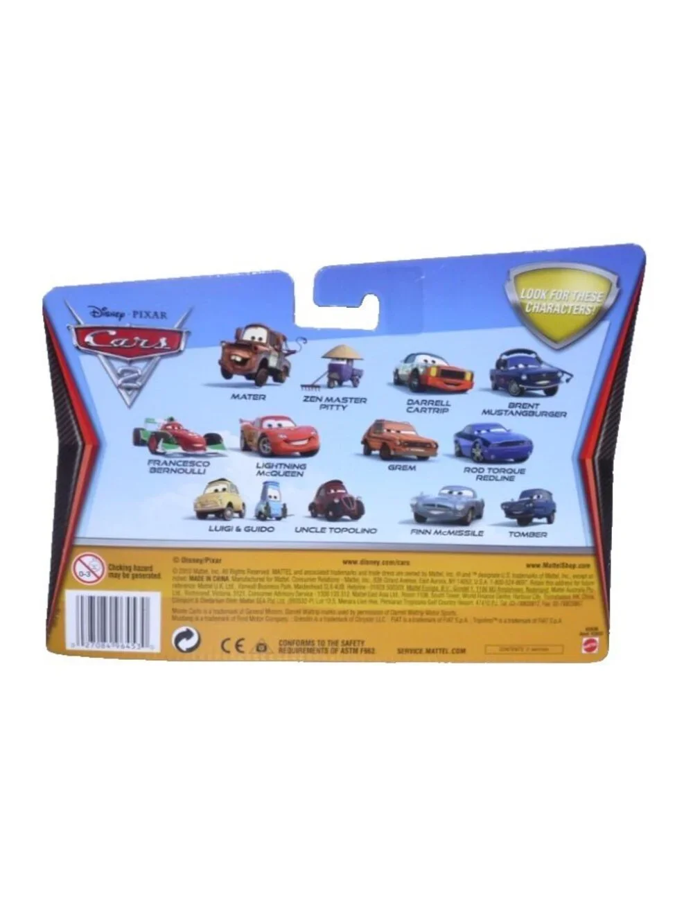 Disney Pixar Cars Grem & Damaged Rod Torque Redline Exclusive Mattel 2010 New